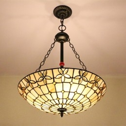 Lámpara colgante Tiffany de...