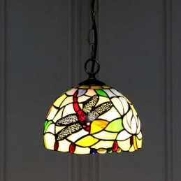 Lámpara colgante de vidrio...